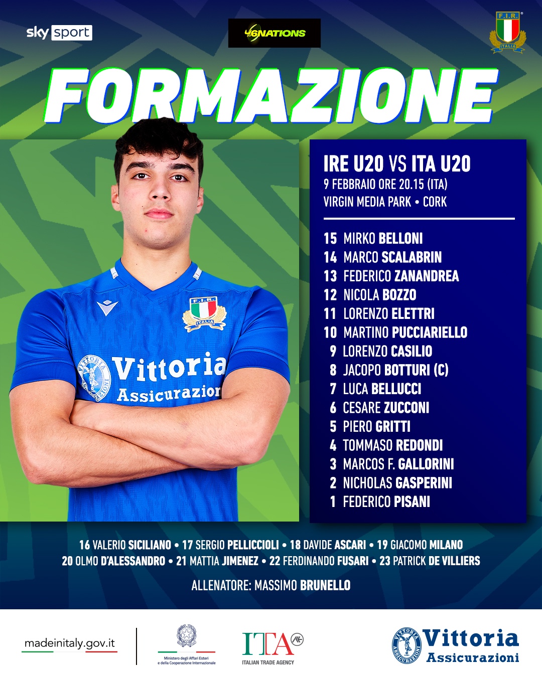 XV v IRE